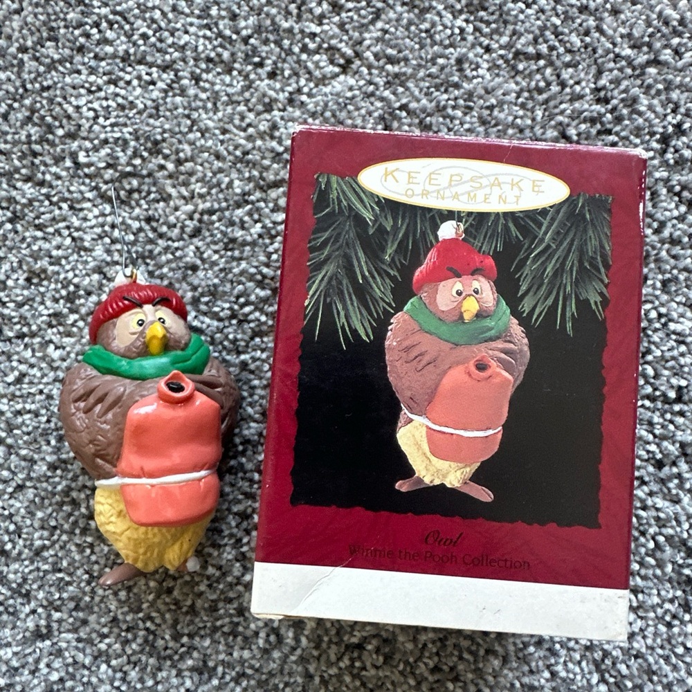 Hallmark OWL Ornament 1993 Winnie the Pooh Collection Disney Christmas